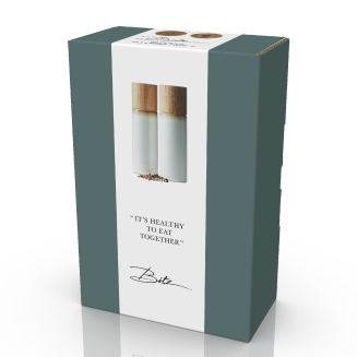  Bitz Blue salt and pepper grinder set - 5