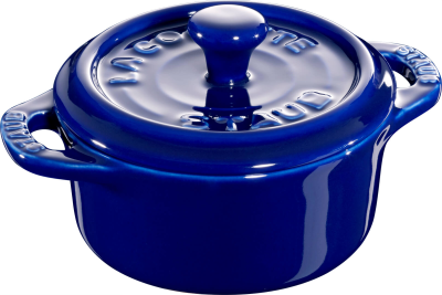  Staub Mini Cocotte Round - 200 ml, Blue
