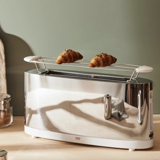 Alessi toaster with roll warmer - 5