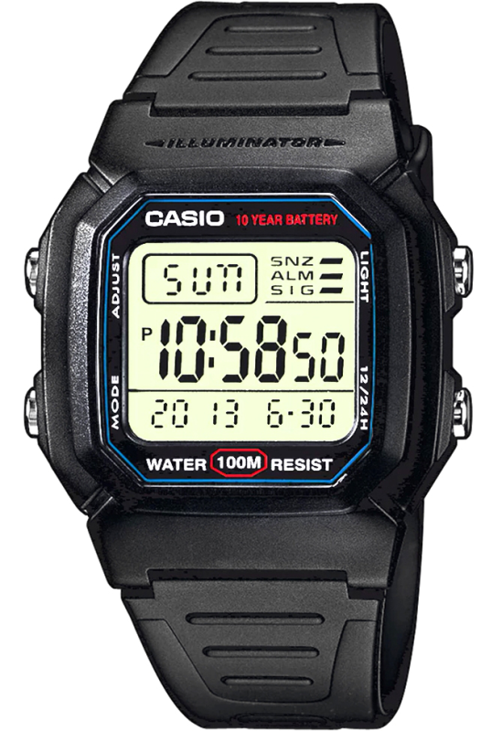 Zegarek Męski CASIO W-800H-1AVDF + BOX