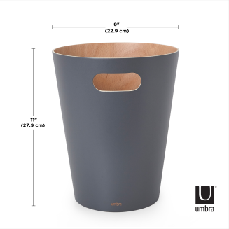  Umbra Woodrow Natural-Charcoal basket 7.5 l - 5