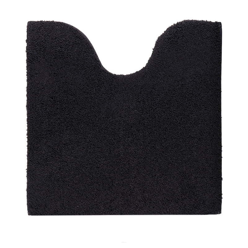  Aquanova Loa Black rug with cutout, 60x60 cm