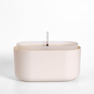 PLASTIA TOLITA Donica samonawadniająca prostokątna 31x16 cm beżowy - 3