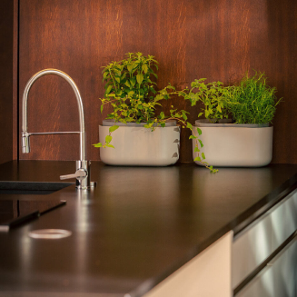 PLASTIA TOLITA Donica samonawadniająca prostokątna 31x16 cm beżowy - 5