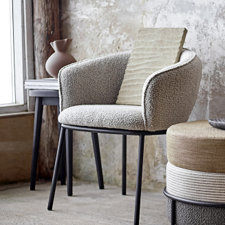  Bloomingville Cortone Gray chair - 10