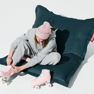  Fatboy Original Slim Velvet Petrol pouffe 155x120 cm - 4