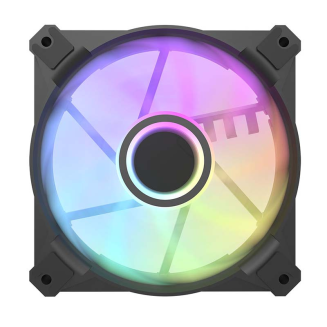 Zestaw wentylatorów ARGB do komputera Darkflash INF8 3w1 120x120 (czarny) - 2