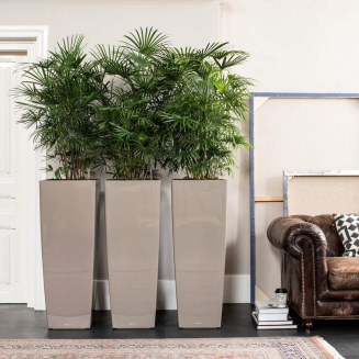  Lechuza Cubico Alto Premium 40 flowerpot anthracite metallic - 8