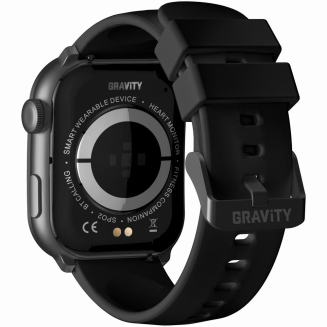 Smartwatch Męski GRAVITY GT28-1 Pasek + Bransoleta Czarny - 9