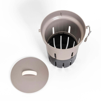 Podziemny kompostownik Plastia 26.5 cm jasnoszary - 4