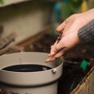 Podziemny kompostownik Plastia 26.5 cm jasnoszary - 7