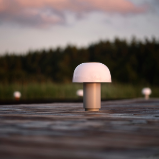  Zone Denmark Harvest Moon Ume Grey Cordless Lamp - 3