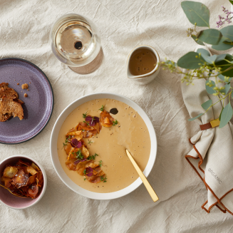 Gastro Bitz Black Lilac plate 17 cm - 4