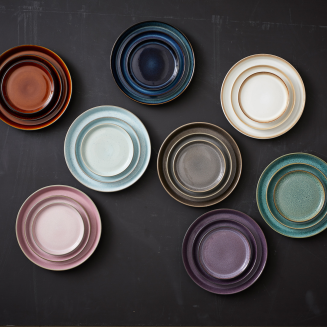 Gastro Bitz Black Lilac plate 17 cm - 5