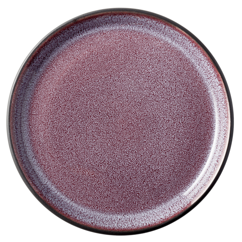 Gastro Bitz Black Lilac plate 17 cm