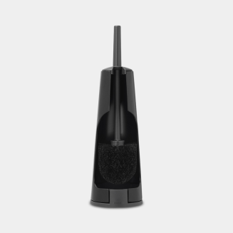 Brabantia ReNew Matt Black free-standing toilet brush - 3