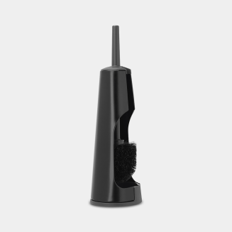 Brabantia ReNew Matt Black free-standing toilet brush - 4