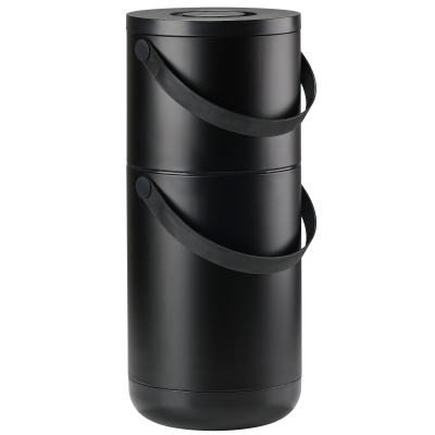  Zone Denmark Circular Waste Bin 22+12l Black