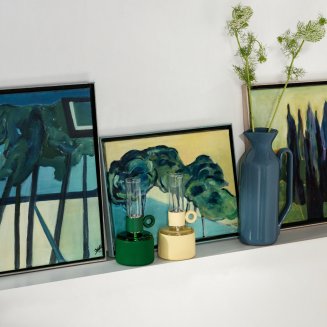 Lampa oliwna Fatboy Flamtastique XS Soft Pale Yellow - 10