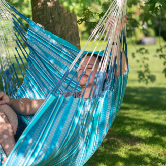  La Siesta Habana azure comfort hammock chair - 4