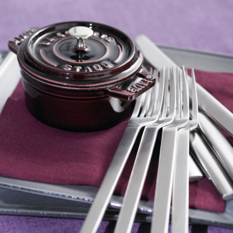  Staub round cast iron mini pot - 250 ml, Grenadine - 3