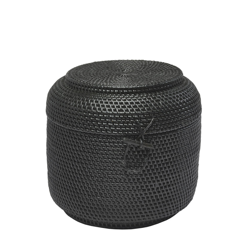  Aquanova Cino Black M bathroom basket