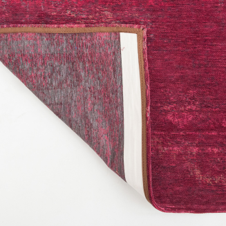  Louis de Poortere Fading World Medallion scarlet rug - 6