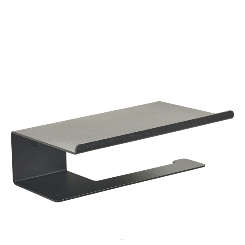  Aquanova Cyra Black shelf toilet paper holder