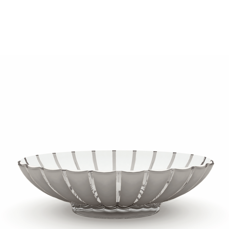 Guzzini Grace frut plate gray