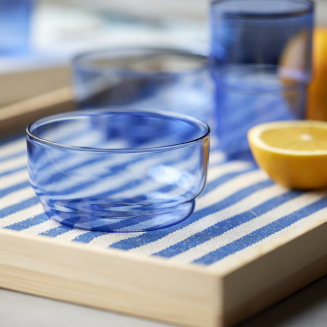Miseczki Lyngby Glass Torino Blue 500 ml - 2 szt. - 4