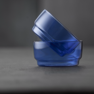 Miseczki Lyngby Glass Torino Blue 500 ml - 2 szt. - 2