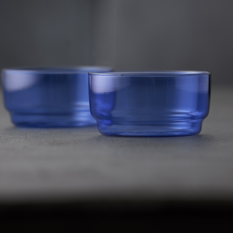 Miseczki Lyngby Glass Torino Blue 500 ml - 2 szt. - 5