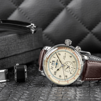 Zegarek Męski ZEPPELIN LZ126 Los Angeles 8644-5 + BOX - 5