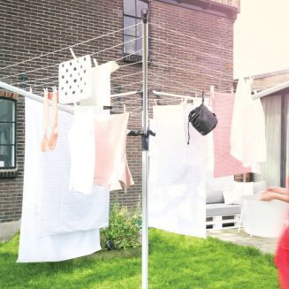 Brabantia Lift-O-Matic Advance garden dryer 60 m Metallic Gray - 9