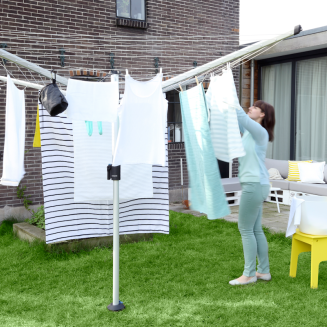 Brabantia Lift-O-Matic Advance garden dryer 60 m Metallic Gray - 10