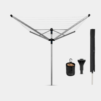 Brabantia Lift-O-Matic Advance garden dryer 60 m Metallic Gray - 2