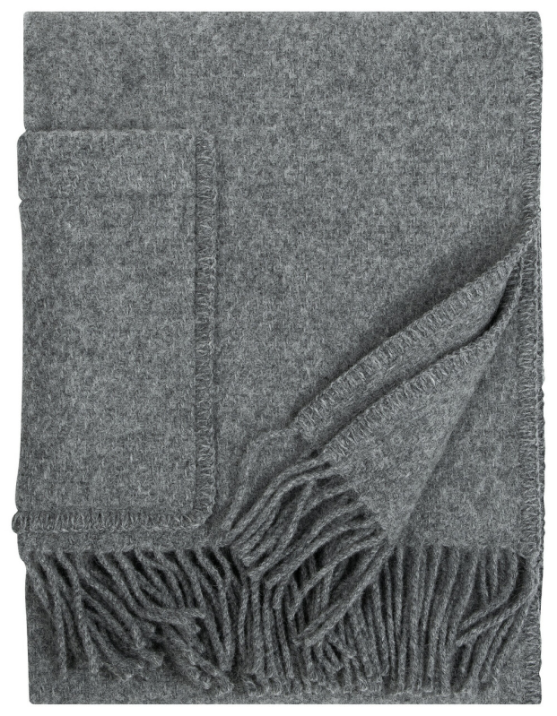  Lapuan Kankurit UNI scarf with pockets, gray 60x170 cm