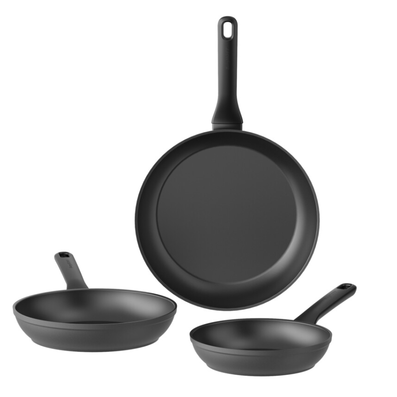 Zestaw patelni BergHOFF Helix non-stick 20 | 24 | 28 cm