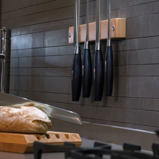  Artelegno magnetic beech wood knife strip, 35 cm - 2