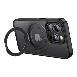 Ochronne magnetyczne etui ze stojakiem UGREEN LP763 do iPhone 15Pro 6.1cala (Czarna) - 2