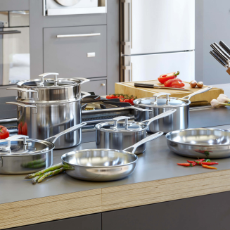  Demeyere Industry steel frying pan 5 - 28 cm - 5