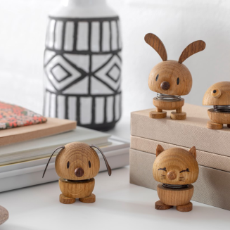 Figurine Hoptimist Frog S oak - 3