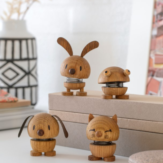 Figurine Hoptimist Frog S oak - 2