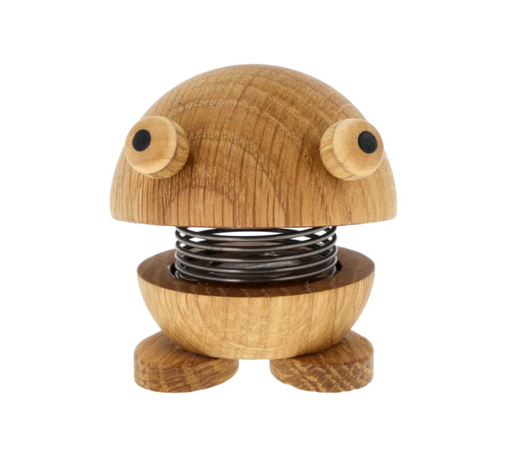 Figurine Hoptimist Frog S oak