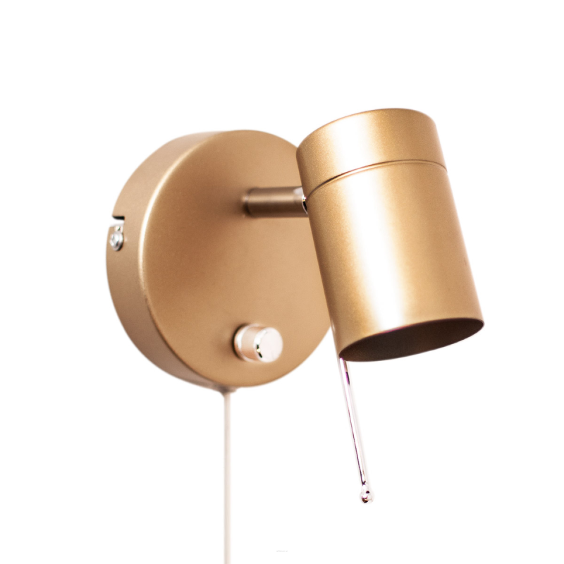  By Rydens Correct 1-llite wall gold wall lamp | BUY CHEAPER WITH A DISCOUNT CODE