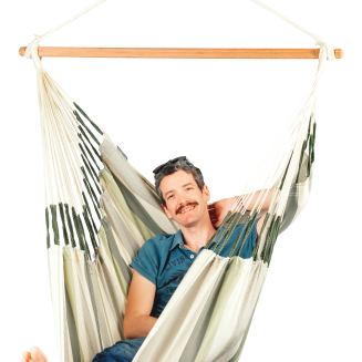 La Siesta Domingo cedar comfort hammock chair - 2