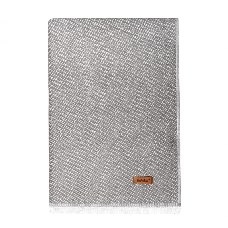  Bricini Monterosso Anthracite beach towel 90x180 cm