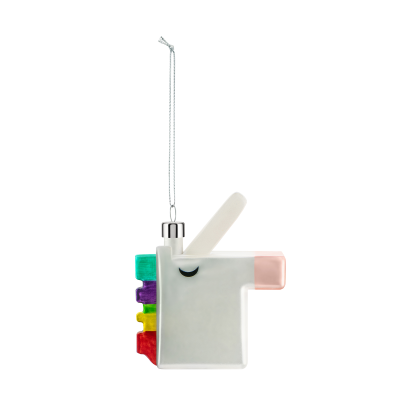 Alessi Cubicorno Christmas tree bauble