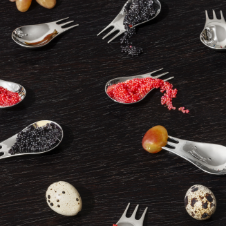 Alessi Moscardino multifunctional cutlery 4 pcs. - 5