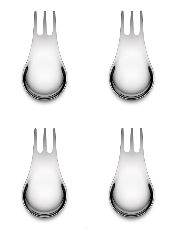 Alessi Moscardino multifunctional cutlery 4 pcs.